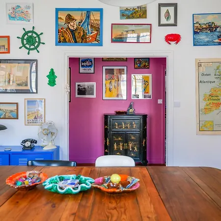 Superbe Deco Atypique Et Coloree - 5 Personnes * Les Sables-dʼOlonne