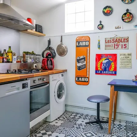 Superbe Deco Atypique Et Coloree - 5 Personnes Apartamento *