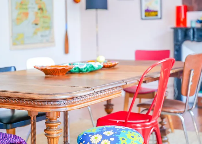 Superbe Decoration Atypique Et Coloree - 5 Personnes Apartamento Les Sables-dʼOlonne